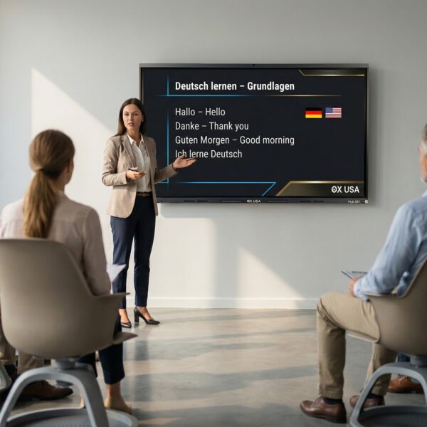 شاشة OX USA تفاعلية 86 بوصة (Interactive Flat Panel)