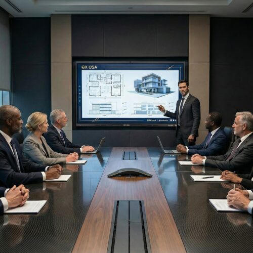 شاشة OX USA تفاعلية 86 بوصة (Interactive Flat Panel)